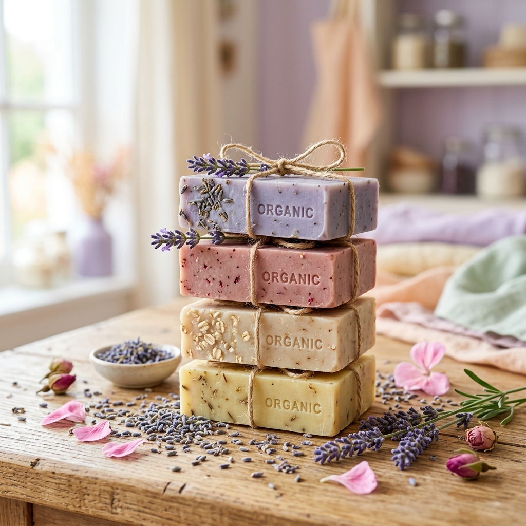 Soothing Bar Soap (Geranium & Lavender)